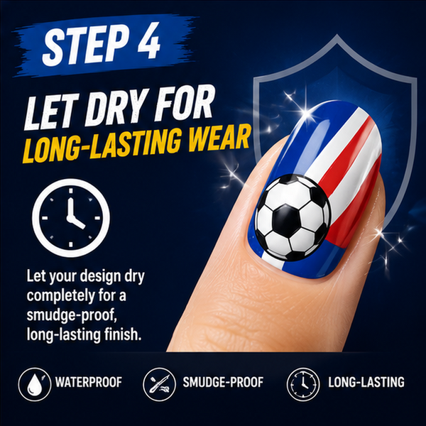 Let Dry For Long-Lasting Wear